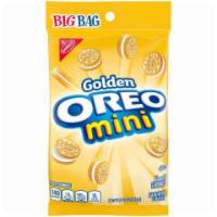 Nabisco Mini Gold Oreos Big Bag 3oz · Oreo Minis in individually wrapped snack bags pack all of Oreo's classic flavor into a tiny ...