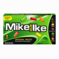 Mike & Ike 5oz · Enjoy cherry, orange, lime, lemon, and strawberry flavors in this chewy favorite.