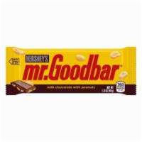 Mr Goodbar 1.75oz · Smooth milk chocolate and crisp, crunchy peanuts.
