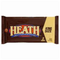 Hershey Heath Bar King Size 2.8oz · This king-size Heath bar is twice the size of the regular version