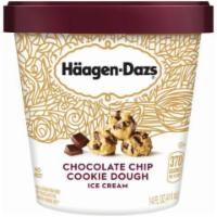 Haagen Dazs Chocolate Chip Cookie Dough Pint · HÄAGEN-DAZS Chocolate Chip Cookie Dough Ice Cream combines buttery cookie dough and rich cho...