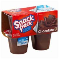 Hunt Snack Pudding Chocolate 4 Pack 3.25oz · No preservatives. Reduced calorie pudding 35% fewer calories than our regular chocolate pudd...
