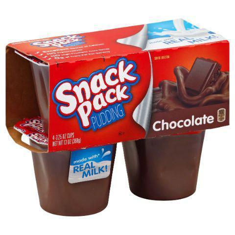 Hunt Snack Pudding Chocolate 4 Pack 3.25oz · No preservatives. Reduced calorie pudding 35% fewer calories than our regular chocolate pudding. 70 calories per serving