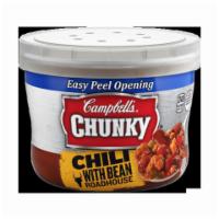 Campbell's Chunky Roadhouse Chili with Beans 15.25oz · Delicious flavors made with trusted ingredients ready to eat when you are. Campbell's Chunky...