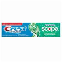 Crest Complete Whitening Scope 4.4oz · Promote your oral hygiene with Crest Complete Whitening Scope toothpaste. It kills millions ...