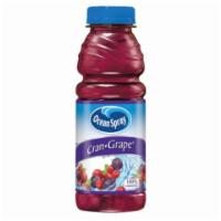 Ocean Spray Cranberry Grape 15.2oz · With a combined juicy taste of grapes and crisp, clean taste of cranberries, this good-for-y...