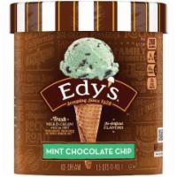 Edys Mint Chocolate Chip 1.5qt · Edy's Grand Ice Cream Mint Chocolate Chip