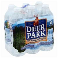 DEER PARK 100% Natural Spring Water 6 Pack 16.9oz · Deer Park® 100% natural spring wate