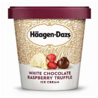 Haagen-Dazs White Chocolate Raspberry Truffle Ice Cream - 14oz · 