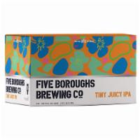 Five Boroughs Tiny Juicy Ipa · Must be 21 to purchase. 12 oz. can. 