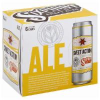 Six Point Sweet Action Beer · Must be 21 to purchase. 12 oz. cans. 