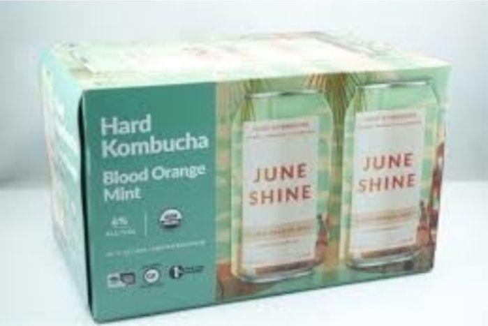 JuneShine Blood Orange Mint - 12 Oz Can  · Must be 21 to purchase.
