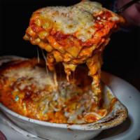 Grilled chicken Lasagna · In Pink sauce