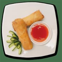 1. Spring Roll · Two pieces.