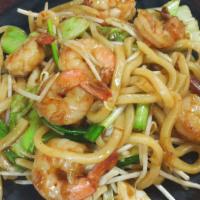 57. Shrimp Udon Noodle · Soft noodle. 
