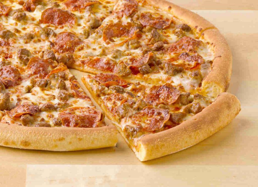 Spicy Italian Pizza · Pepperoni plus a double portion of spicy Italian sausage.