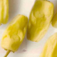 Pepperoncinis · Whole pepperoncini peppers, subtly sweet with medium-heat.
