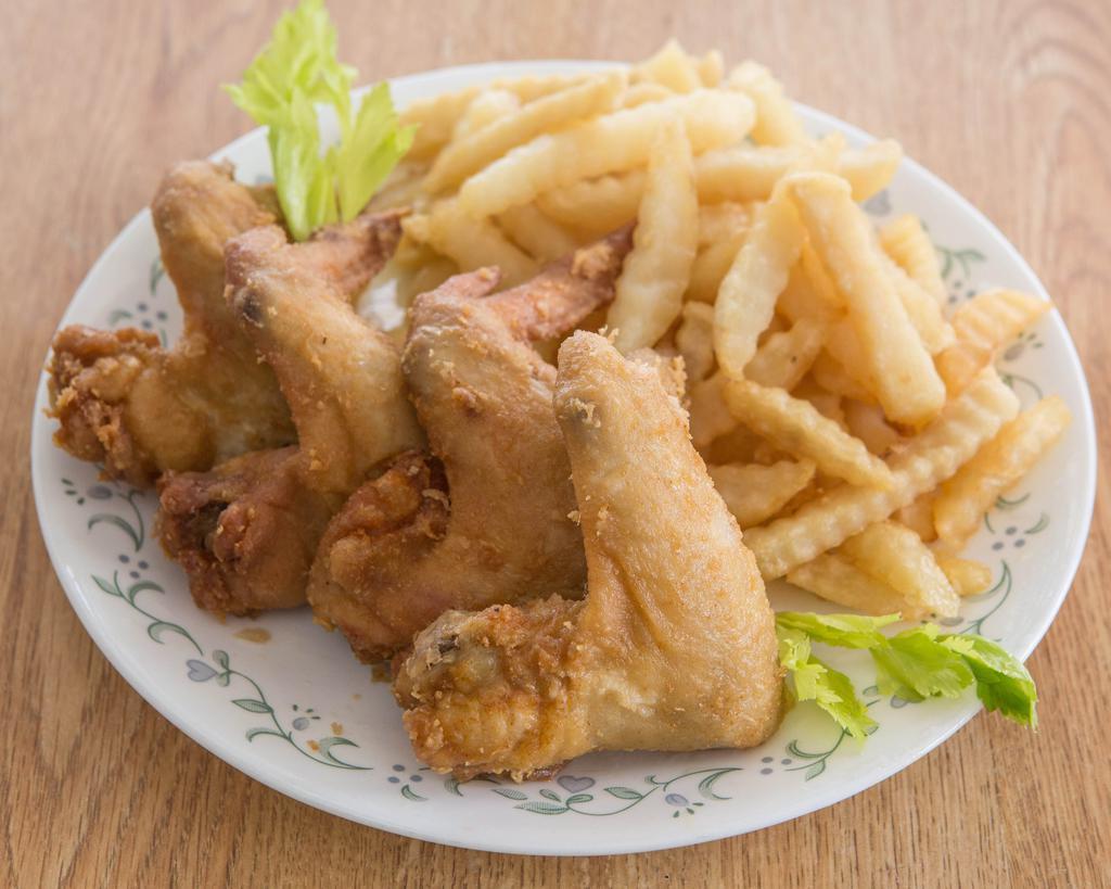 S1. 鸡翅Fried Chicken Wings Special · 4 pieces.