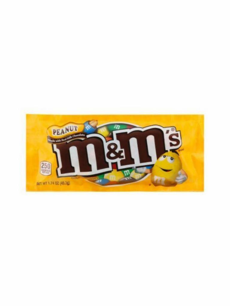 M&M's Peanut Chocolate Candy (1.74 oz) · 