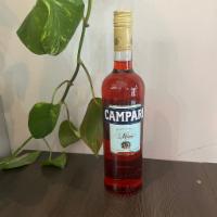 Campari 750ml · Classic Italian bitter/herbal liqueur wonderful with
soda water and a slice of orange!