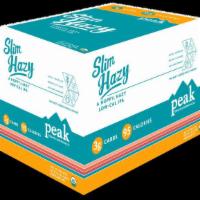 Peak Organic Slim Hazy IPA 6pk · New England IPA - Portland, Maine - 4.1% ABV - 12oz Can - Slim Hazy has a flavor that is und...