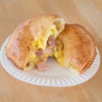 8 oz. Brunch Mini-Calzones · Egg, mashed Potatoes, bacon and cheddar cheese.