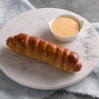 Original Pretzel Dog · Our famous pretzel dough wrapped around a Nathan’s Famous® hot dog is not your average snack...