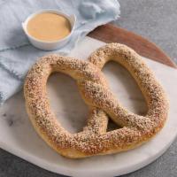 Roasted Garlic & Parmesan Pretzel · A savory pretzel that is the best thing since sliced garlic bread.