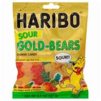 Haribo Sour Gold Bears 4.5oz · America's #1 gummi bear has an exciting new jolt of flavor