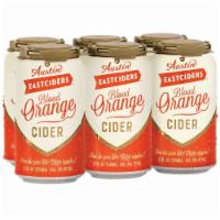 Austin eastcider's BLOOD ORANGE 12.oz can · Must be 21 to purchase.