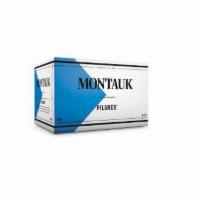Montauk PILSNER 12.oz can- 6pack · Must be 21 to purchase.