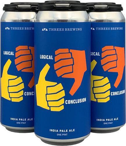 Threes brewing LOGICAL CONCLUSION 16.oz can · Must be 21 to purchase.