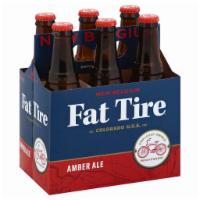 New Belgium FAT TIRE AMBER ALE 12.oz bottle -6pack · Must be 21 to purchase.