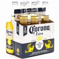 Corona, 6 Pack -12 oz. Bottle Beer (4.5% ABV) · Must be 21 to purchase.