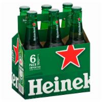Heineken Lager · Must be 21 to purchase. 6 pack. 12 oz. 