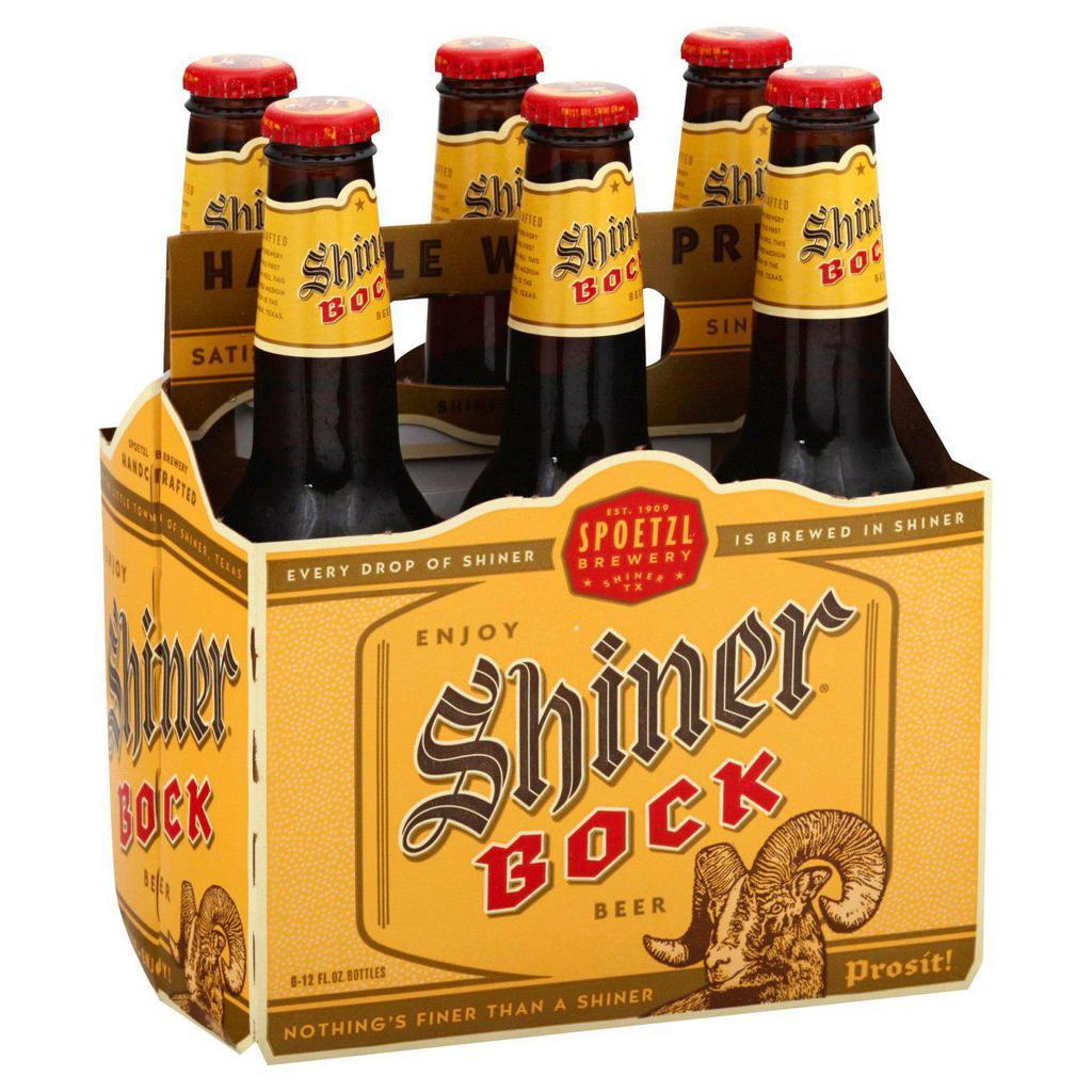 Shiner Bock Beer 12 oz. Bottle ·  Must be 21 to purchase.