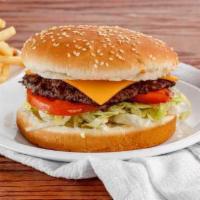1. Cheeseburger with Fries & Soda · 