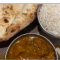 Lamb curry ,Rice& Naan · Lamb Curry comes with Rice and Naan. 