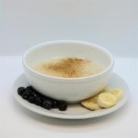 Cup Of Oatmeal · Add blueberries, strawberries, banana or raisins for an additional charge.