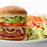 Beyond Burger · Plant based burger! 20G protein! No GMO