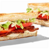 BLT Sandwich · Bacon, lettuce and tomatoes