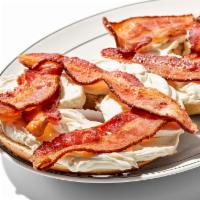 Bagel with Bacon and Cream Cheese · 