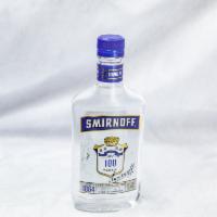 375 ml. Smirnoff Vodka Blue Proof: 100 · 