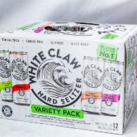 12 Pack Can White Claw Variety Pack No.1 Raspberry, Grapefruit,Lime,black cherry · 