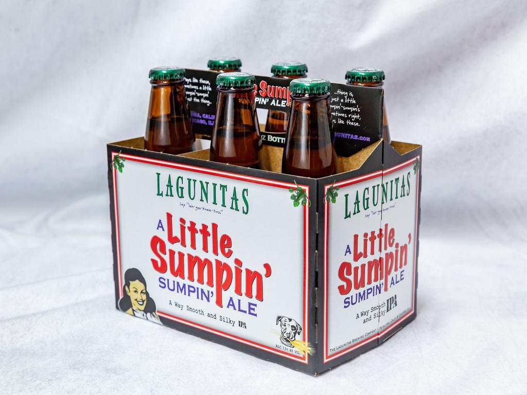 6 Pack Bottle Lagunitas little Sumpin  · 