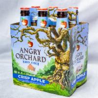 6 Pack Bottle Angry Orchard Crisp Apple Cider  · 