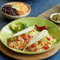 Baja Tacos Combo · Our tacos are served on your choice of either soft flour, corn or hard shell with choice of ...
