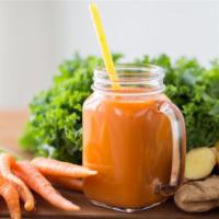 The Chill Juice · Orange, carrots, and ginger.