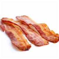 Side of Bacon · Crispy bacon strips.