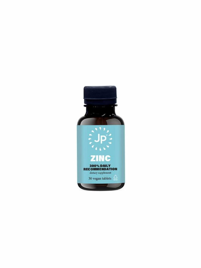JP Zinc Vitamins (30 tablets) · Studies have shown zinc may help support proper immune function. 30 vegan tablets (300% Daily Recommendation).
